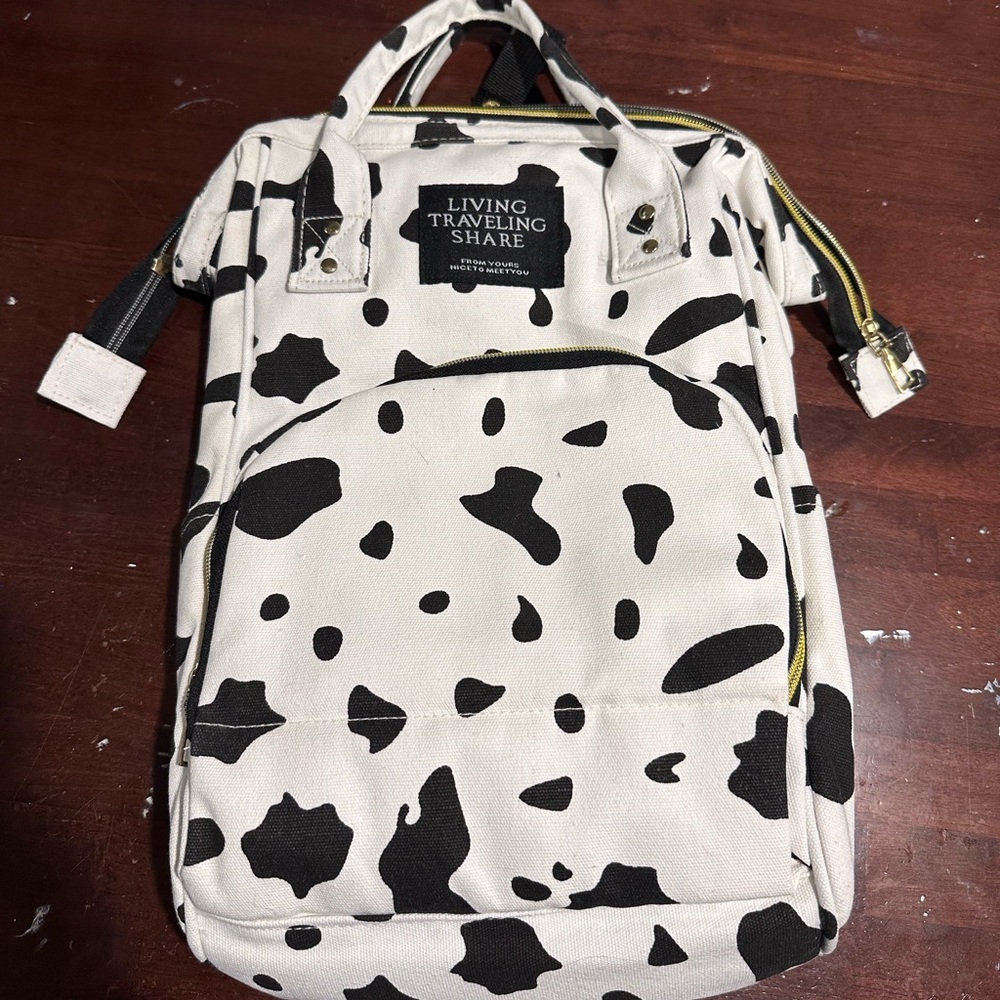 Cow Bookbag